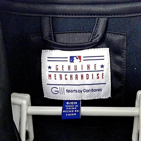 G-III Sports by Carl Banks Baltimore Orioles Zip-Up Jacket S Black Logo MLB - Picture 5 of 7